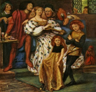 'The Borgia Family', 1863, (c1912). Artist: Dante Gabriel Rossetti.
