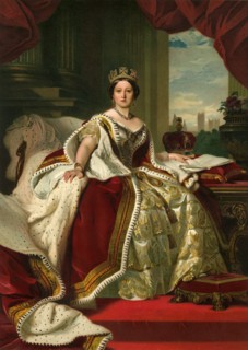 'Her Majesty The Queen in Her Robes of State', 1859, (c1897). Artist: Eyre & Spottiswoode.