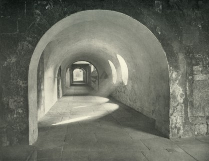 'Norman Arch in the Cloisters, Westminster Abbey, 1908. Artist: Unknown.