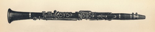 'Clarinet', 1895. Creator: Unknown.