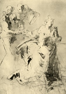 'Cleopatra', before 1751, (1928). Artist: Giovanni Battista Tiepolo.