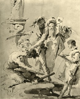 'Beheading of a Saint', mid 18th century, (1928). Artist: Giovanni Battista Tiepolo.