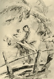 'Flight into Egypt', before 1752, (1928). Artist: Giovanni Battista Tiepolo.