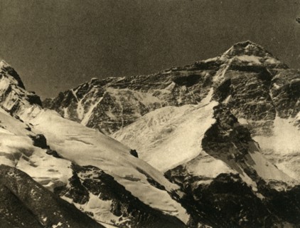 'Mount Everest from the Base Camp', c1918-c1939. Creator: Unknown.