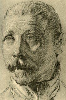 'Head of a Bearded Man', mid 18th century, (1928). Artist: Giovanni Battista Tiepolo.