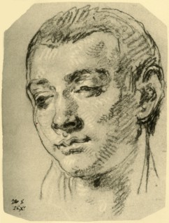 'Head of a Boy', mid 18th century, (1928). Artist: Giovanni Battista Tiepolo.