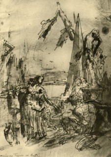 'Capriccio', mid 18th century, (1928). Artist: Lorenzo Tiepolo.