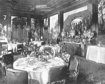 The Dining Hall at Sandringham, Norfolk, 1894. Creator: Unknown.