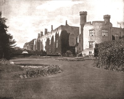 Chirk Castle, Chirk, Wrexham, Wales, 1894. Creator: Unknown.