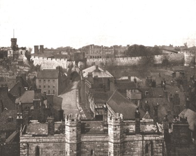 Lincoln Castle, Lincolnshire, 1894. Creator: Unknown.