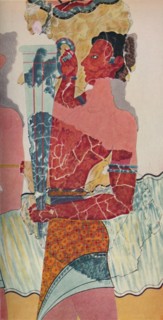 'The Cup-Bearer', Minoan, (c1950). Creator: Unknown.