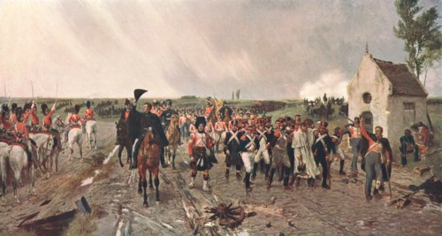 'Wellington's March from Quatre Bras to Waterloo', 1815, (c1878), (c1902).  Creator: Unknown.