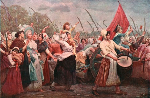 'To Versailles, an Incident in the French Revolution', (c1894), (c1902). Creator: Unknown.