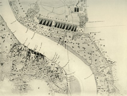 'Barrackpore Park and Cantonment, 1841', (1925). Creator: Unknown.