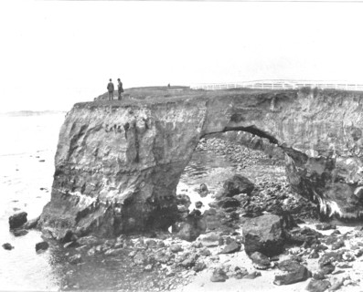 Natural Bridge on the Coast near Santa Cruz, California, USA, c1900. Creator: Unknown.