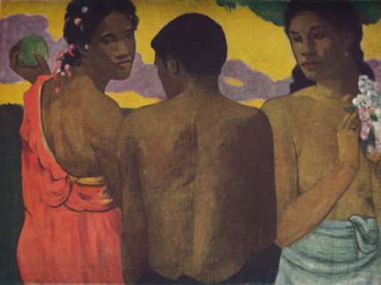 'The Three Tahitians', 1899, (c1950). Creator: Paul Gauguin.