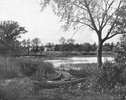 A Bay in Lac la Belle, Oconomowoc, Wisconsin, USA, c1900.  Creator: Unknown.