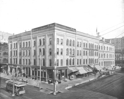 Wisconsin Street and Broadway, Milwaukee, Wisconsin, USA, c1900.  Creator: Unknown.