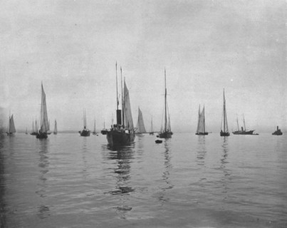 Early Morning on New York Bay, USA, c1900.  Creator: Unknown.