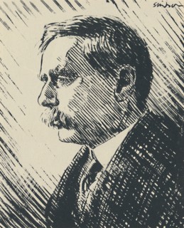 'H. G. Wells', c1930s, (c1950). Creator: Joseph Simpson.