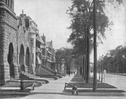 Ashland Avenue, Chicago, Illinois, USA, c1900.  Creator: Unknown.