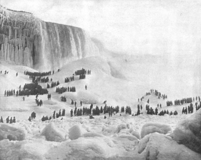 Ice Mountain, Niagara, New York State, USA, c1900.  Creator: Unknown.