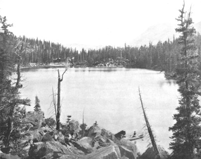 Green Lake, Colorado, USA, c1900.  Creator: Unknown.