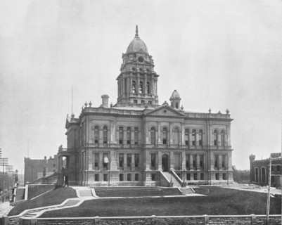 Court House, Omaha, Nebraska, USA, c1900.  Creator: Unknown.