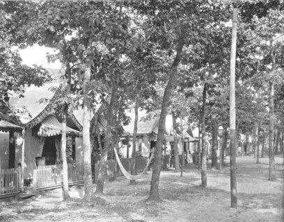 Avenue of Tents, Ocean Grove, New Jersey, USA, c1900.  Creator: Unknown.