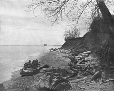 Heading for the Shore, Lake Michigan, USA, c1900.  Creator: Unknown.