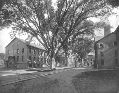 The Reading Hall and Treasury, Yale College, New Haven, Connecticut, USA, c1900.  Creator: Unknown.