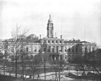 City Hall, New York, USA, c1900.  Creator: Unknown.