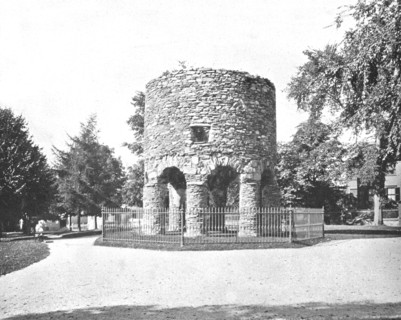 The Old Norse Tower, Newport, Rhode Island, USA, c1900.  Creator: Unknown.