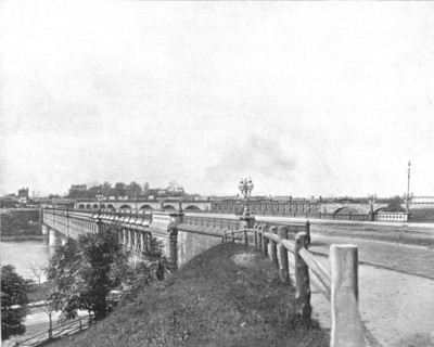 Girard Avenue Bridge, Philadelphia, USA, c1900.  Creator: Unknown.