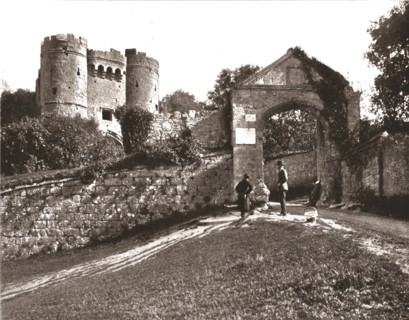 Carisbrooke Castle, Isle of Wight, 1894. Creator: Unknown.