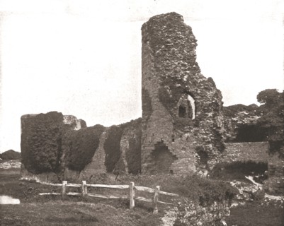 Pevensey Castle, Sussex, 1894.  Creator: Unknown.