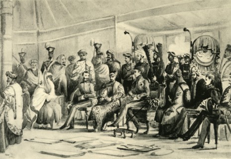 'Durbar of Lord Auckland', c1836-1842, (1925). Creator: Unknown.