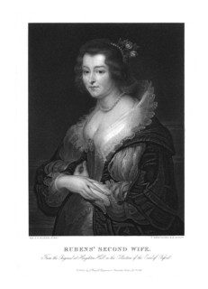 'Rubens' Second Wife', (mid-late 18th century). Creator: Francesco Bartolozzi.