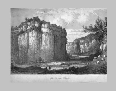 'Chee Tor near Buxton', c1840. Creator: Unknown.