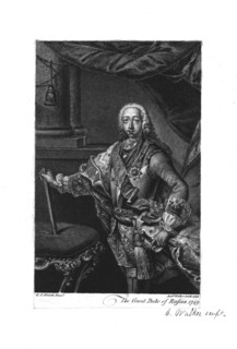 'The Great Duke of Russia, 1749', (1752). Creator: Anthony Walker.