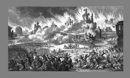 The Destruction of Jerusalem and the Temple, (1818). Creator: Unknown.