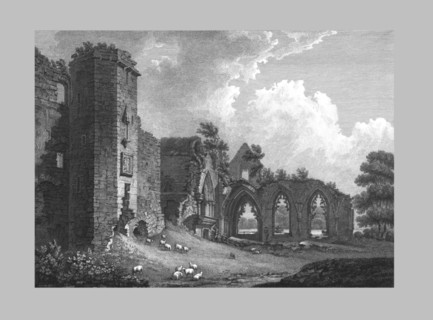 The College of Lincluden, Dumfries, Scotland, c1782.  Creators: William Byrne, Thomas Medland.