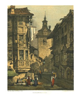 'Schaffhausen', early 19th century. Creator: Samuel Prout.