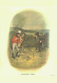 'Golfing, 1820', c1910. Creator: Tom Browne.