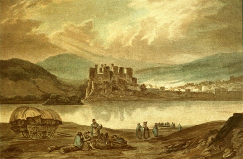 'Conway Castle', (c1900). Creator: Unknown.