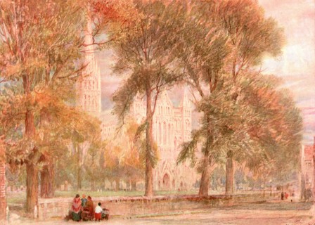 'Salisbury Close', 1897, (c1900).  Creator: Unknown.