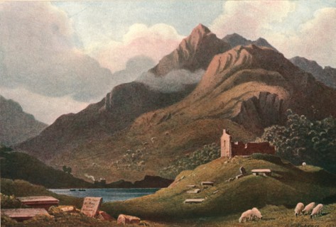 'A Mountain Landscape - Ben Lomond', (c1900).  Creator: Unknown.
