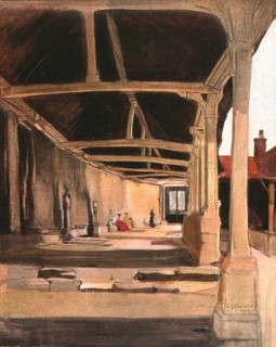 'The Cloisters, Montevilliers', c1900. Creator: Unknown.
