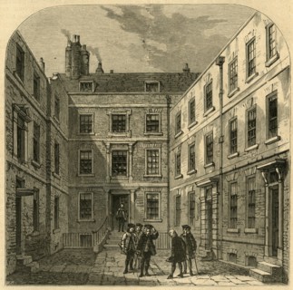 'The Royal Society's House in Crane Court', (1897). Creator: Unknown.