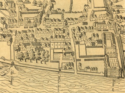 'Fleet Street, The Temple, Etc.', (1897). Creator: Unknown.